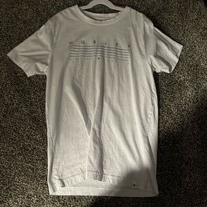 White Hurley short sleeve tee size small kids